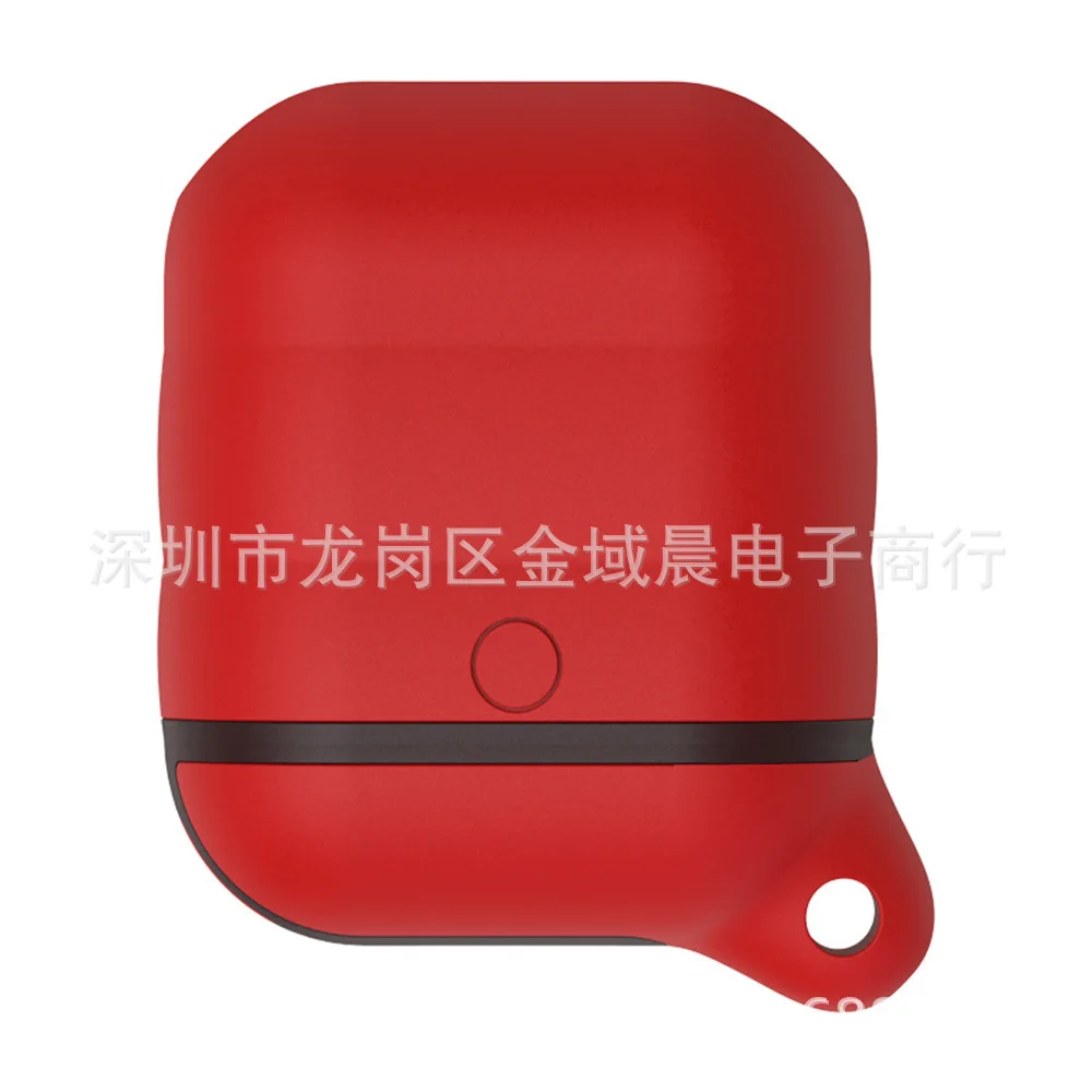 AirPods Водонепроницаемый защитный корпус подходит для Apple Bluetooth наушники Цельный силиконовый чехол Bluetooth Наушники новые Upg