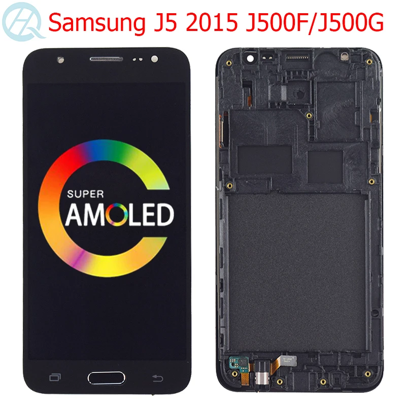 Original J500f Lcd For Samsung Galaxy J2 15 Display With Frame 5 0 Sm J500f J500g J500h J500fn Lcd Touch Screen Glass Parts Mobile Phone Lcd Screens Aliexpress