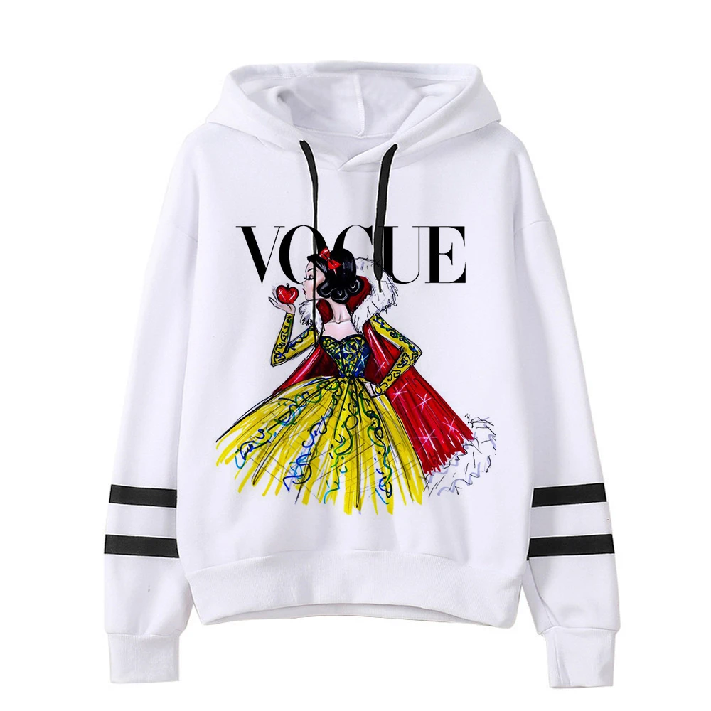 Vogue принцесса Харадзюку Kawaii теплые толстовки для женщин Ullzang Забавный мультфильм свитшот в стиле грандж 90s графическая Эстетическая толстовка женская - Цвет: 5