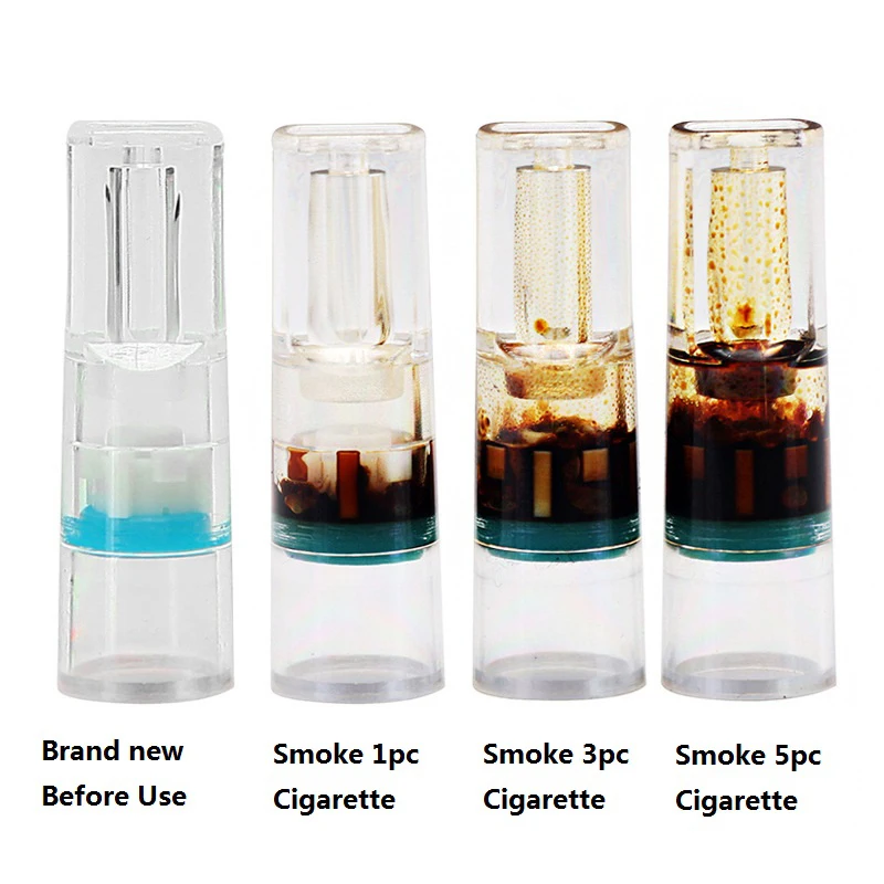 100 шт одноразовый фильтр для курения труб табачных сигарет уменьшение дегтярного фильтра держатель чистящего контейнера здоровое курение