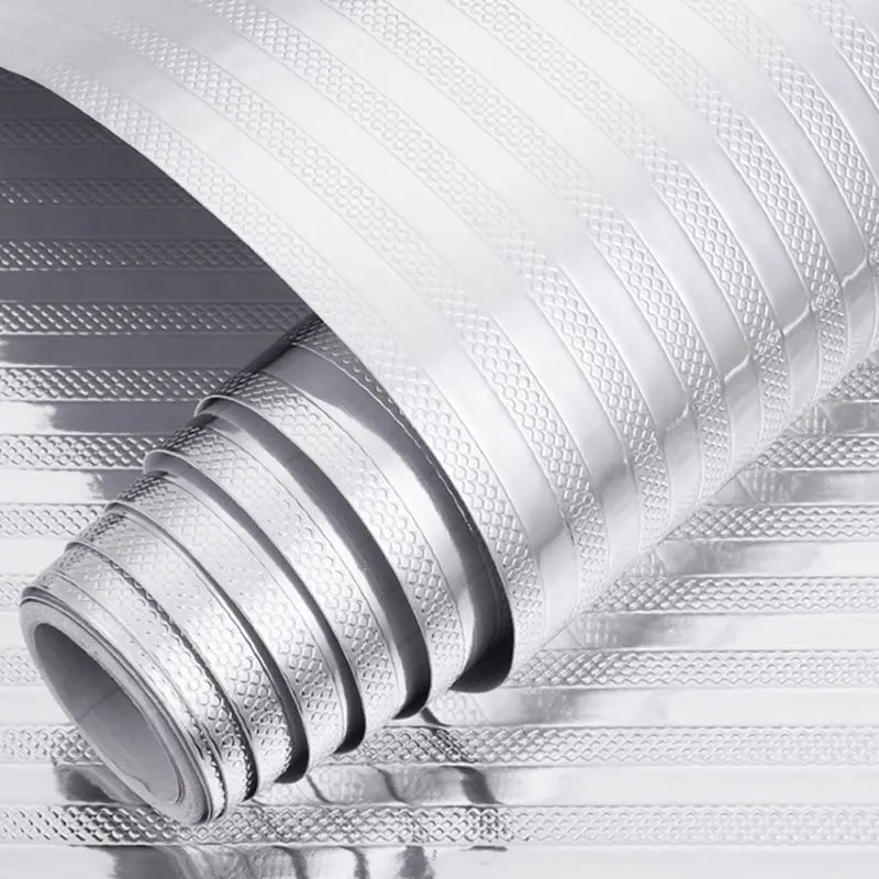 Кухонные маслостойкие водонепроницаемые наклейки алюминиевая фольга бумажная