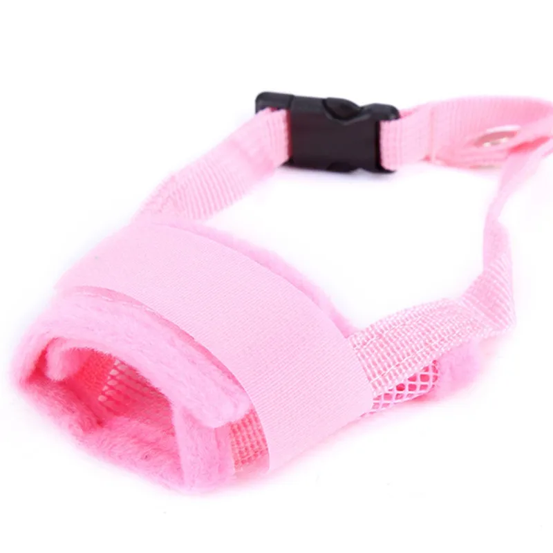Imixlot Newest 1PC Soft Nylon Material Pet Dog Mouth Mask Mesh Breathable Anti Stop Chewing for Small and Large Dogs