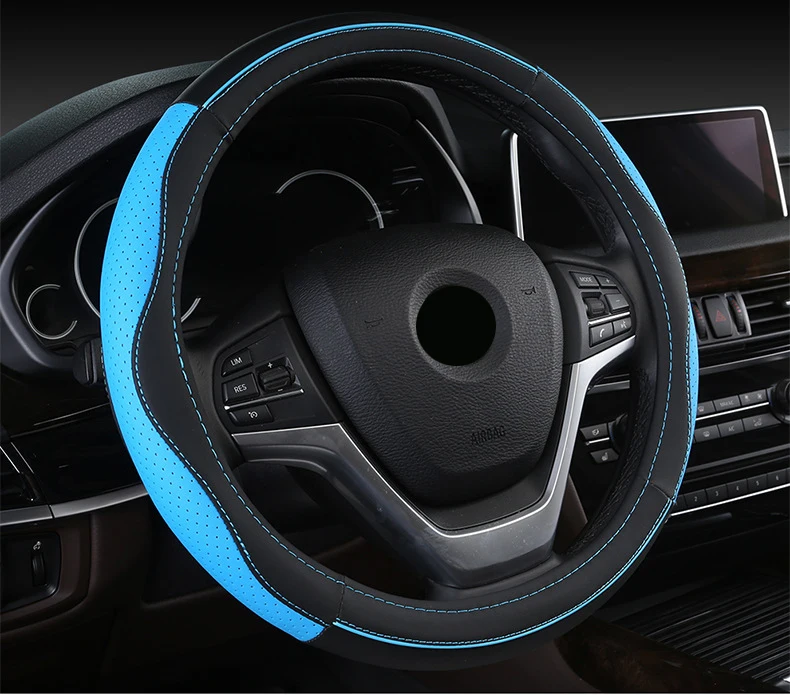 Универсальный чехол на руль подходит для Citroen C1 C3 C4 кактус C4 C3 Aircross C4 Пикассо Berlingo Jumpy Jumper Ibiza Leon Arona