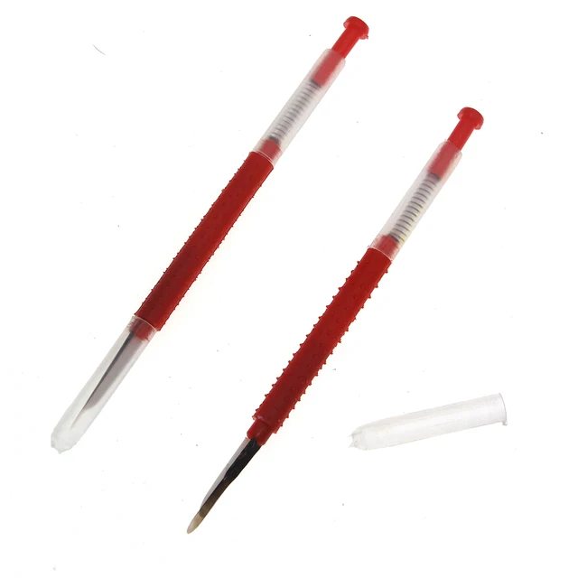 10Db Méhész Mozgatás Féregek Tűkirálynő Tenyésztő Oltó Eszköz Típus Visszahúzható Méhészek Kürt Fej Oltás - Image 6