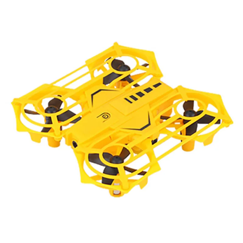 Новое поступление JJRC H74 Радиоуправляемый Дрон 2,4G 4CH 6 Axis 3D флипс инфракрасный зонд дистанционное управление Квадрокоптер для детей Подарки для мальчиков - Цвет: Цвет: желтый