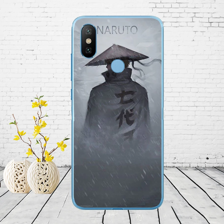 2 Мягкий силиконовый чехол 168DD Naruto Akatsuki Clan Cloud Symbol для Xiao mi Red mi 6 6a mi 8 a2 lite note 5 6 pro 7 - Цвет: 2