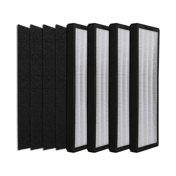 

4 Pcs HEPA Filters and 4 Pcs Pre-Filters for GermGuardian Air Purifier AC4300/AC4800 and Replacement FLT4825 Filter