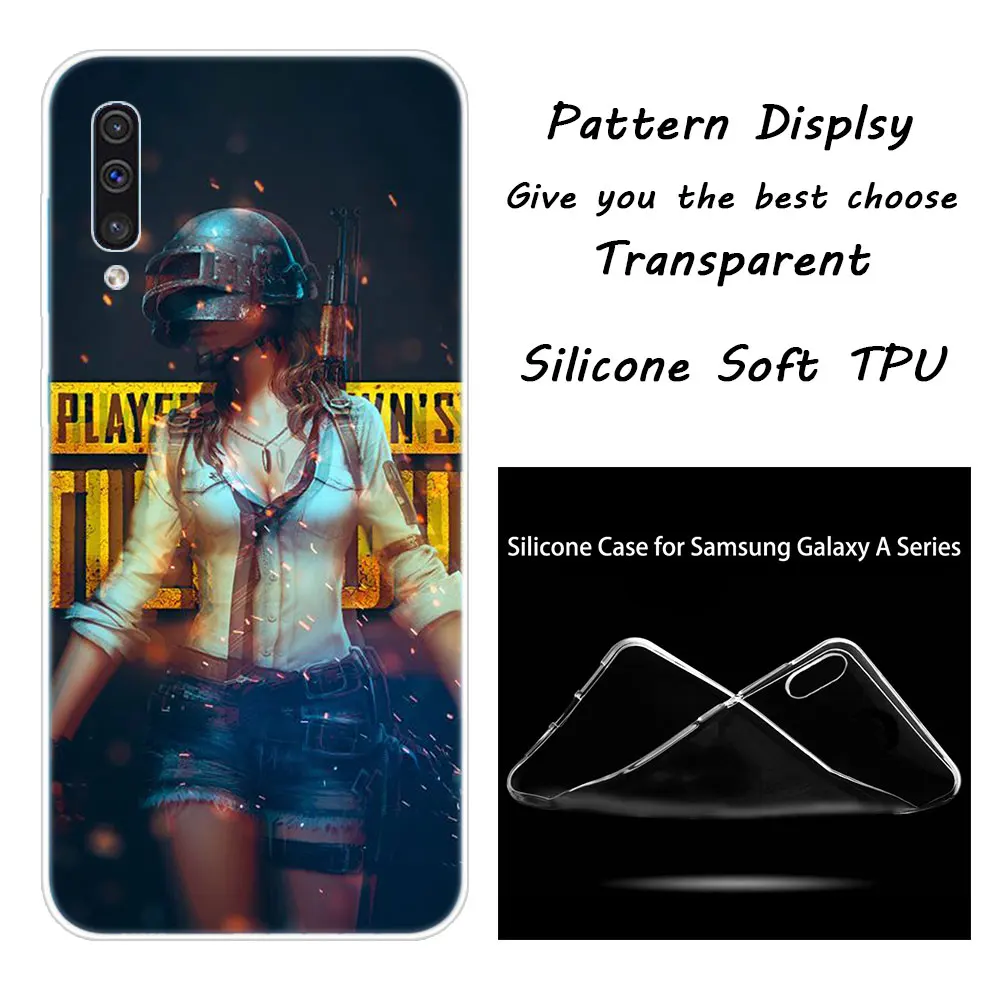 009 Горячие PUBG игры силиконовый чехол для samsung Galaxy A90 5G A80 A70 A60 A50 A40 A30 A20 A10 S A10E A20E M10 M30S M40 Модный чехол с принтом" - Цвет: 009