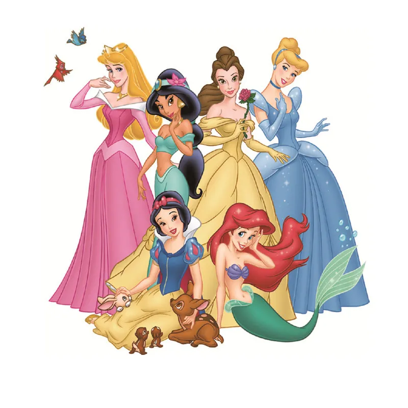 1 шт. Новое поступление значок принцессы Ариэль милая нашивка термопереводная