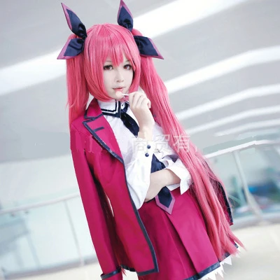 

Hight Quality Anime DATE A LIVE Itsuka Kotori Uniform Woman Cosplay Costume Top + Shirt + Tie + Skirt + Tie Clip + Brooch