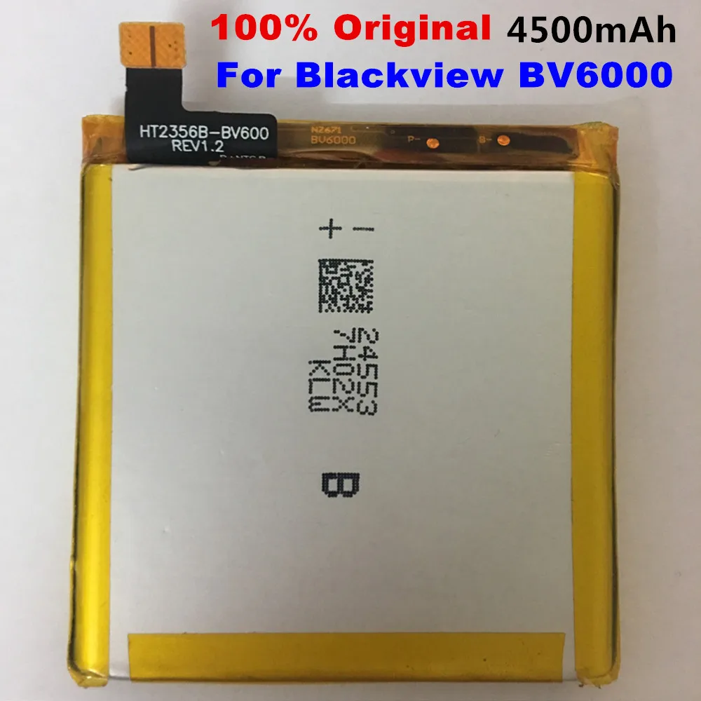 100% Original 4500mAh V756161P Battery For Blackview BV6000 BV6000S Batterie Bateria Smart Mobile Phone li-ion Battery 100% Original 4500mAh V756161P Battery For Blackview BV6000 BV6000S Batterie Bateria Smart Mobile Phone li-ion Battery