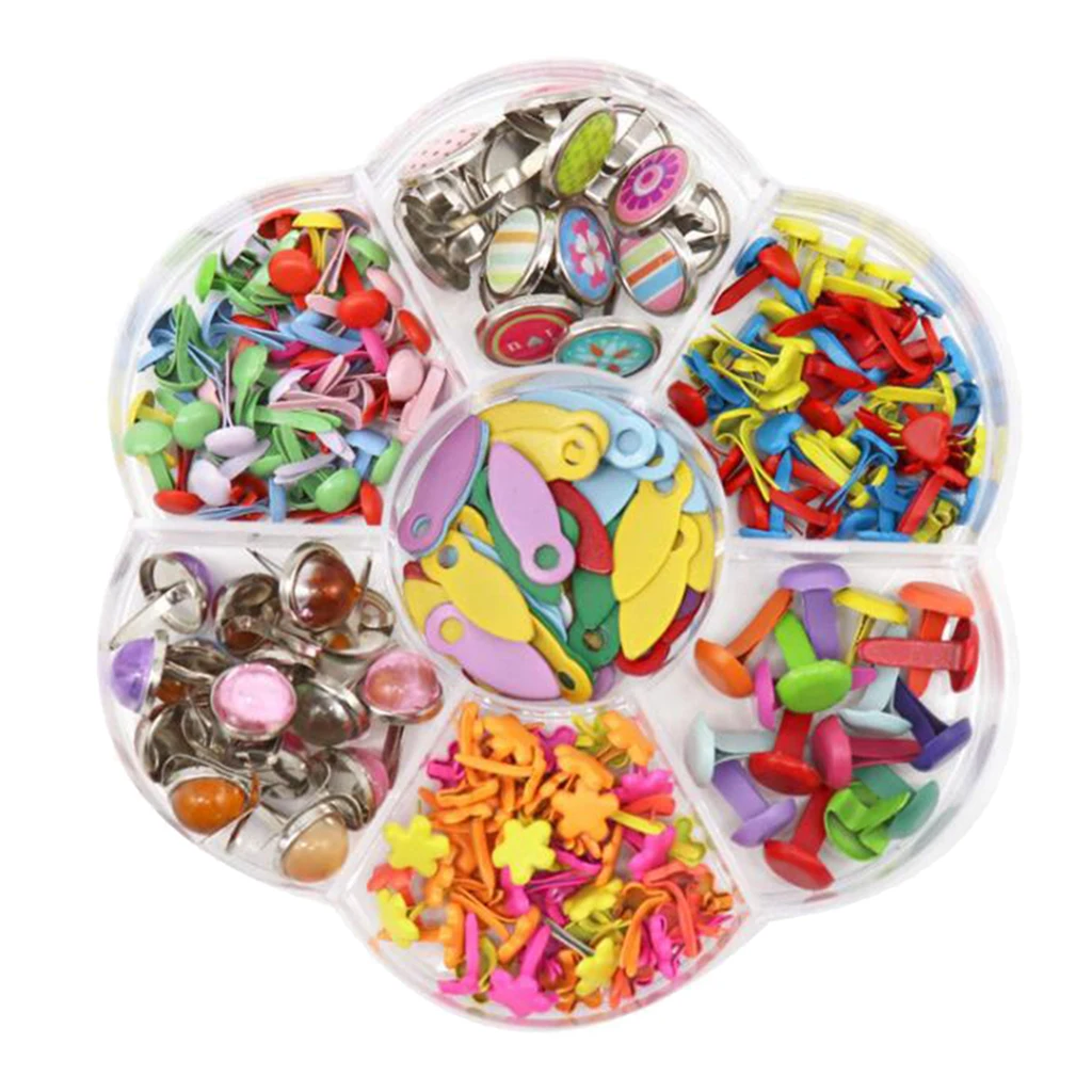 Lot De Brads (attaches Parisiennes) En Métal Vieil Or Pour Scrapbooking - Neuf