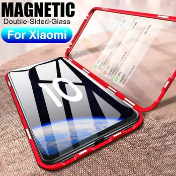 

360 Magnetic Adsorption Flip Phone Case For Xiaomi MI 10 Pro Hard Front Back Cover Cases on Xiomi Mi10 Pro Note 10 A3 9T 9 Light