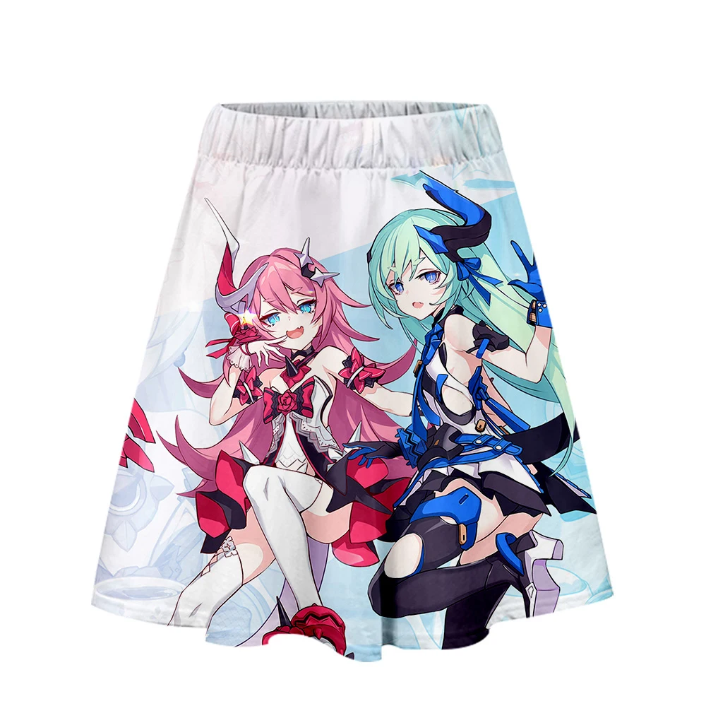 Honkai Impact 3 юбка Харадзюку Повседневная стиль Харадзюку поп юбки новые сексуальные Kpop Женская Повседневная модная распродажа