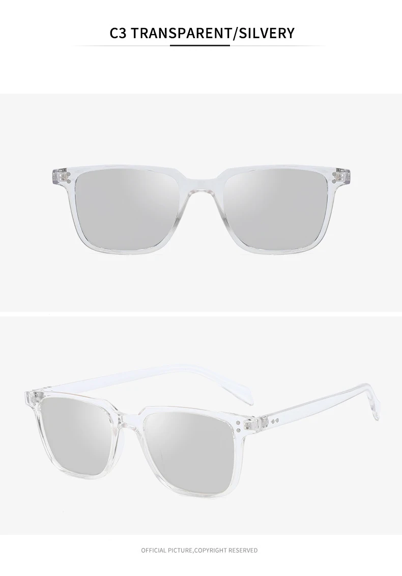 JackJad 2020 Fashion Cool NDG SUN Style Rectangle Sunglasses Unisex