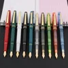 luxury quality Classic old section Twist pen cover spinning GOLDEN  EF WINGSUNG Fountain Pen Stationery Office Supplies ► Photo 1/6