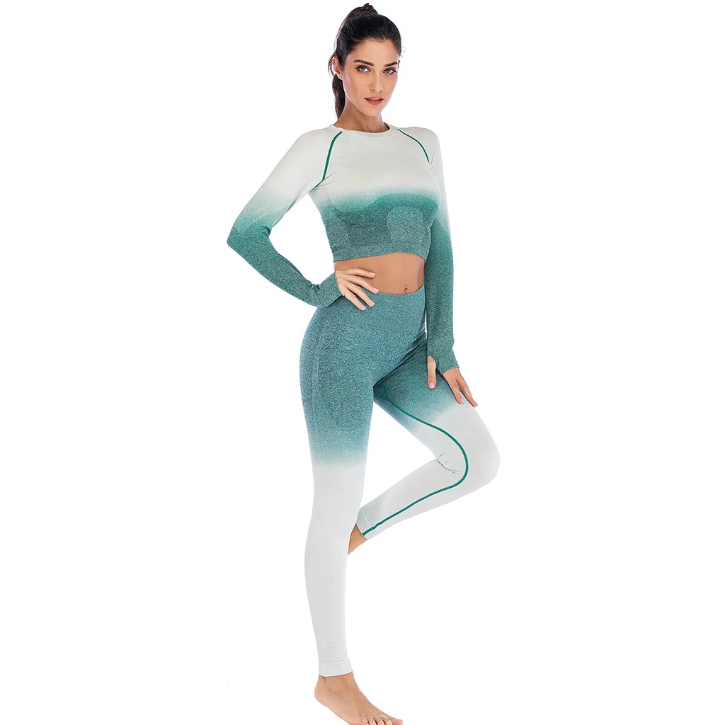 tuta sportiva donna tops deportivos mujer gym Zara sportswear seamless yoga  set ensemble de sport femme active wear fitness clot|Yoga Sets| - AliExpress