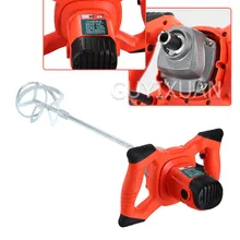 Промышленный Электрический миксер 6 уровней скорости регулирования краски блендер рулевого колеса цементного покрытия подачи блендер