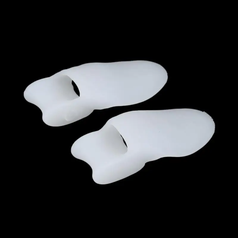 1Pair Silicone Finger Toe Pain Relief Gel Bunion Corrector Toe Separator Stretchers Correction Hallux Valgus Foot Care Tool