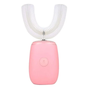 

hot sale Adult U-Shaped Electric Toothbrush Smart Wireless 360 Degree Cleaning Charging Mode 3 Modes Automatic Sonic Toothbrush