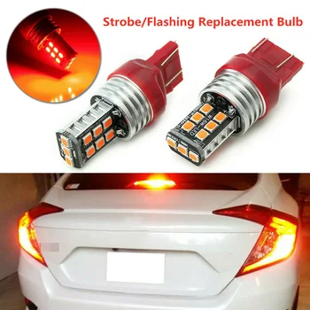 

Blinking Brake lights Flashing For Honda Accord Taillights Car Auto Replacement 2pcs 15-LED