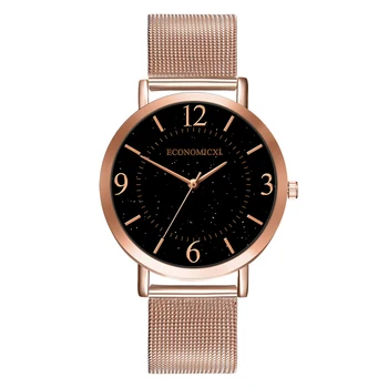 

Quartz Ladies Watches 2019 Women Simple Watch Top Luxury Wristwatch Rose Mesh Strap Female Clock Fashion Dress Relogio Feminino