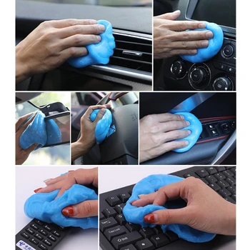 

160g high capacity Super sponge Clean Dust Cleaning Glue Slimy Gel Wiper For Keyboard Laptop Car Cleaning Sponge products