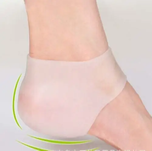 Силиконовая увлажняющая гелевая Полустелька с трещинами для кожи ног Новая защита для ухода