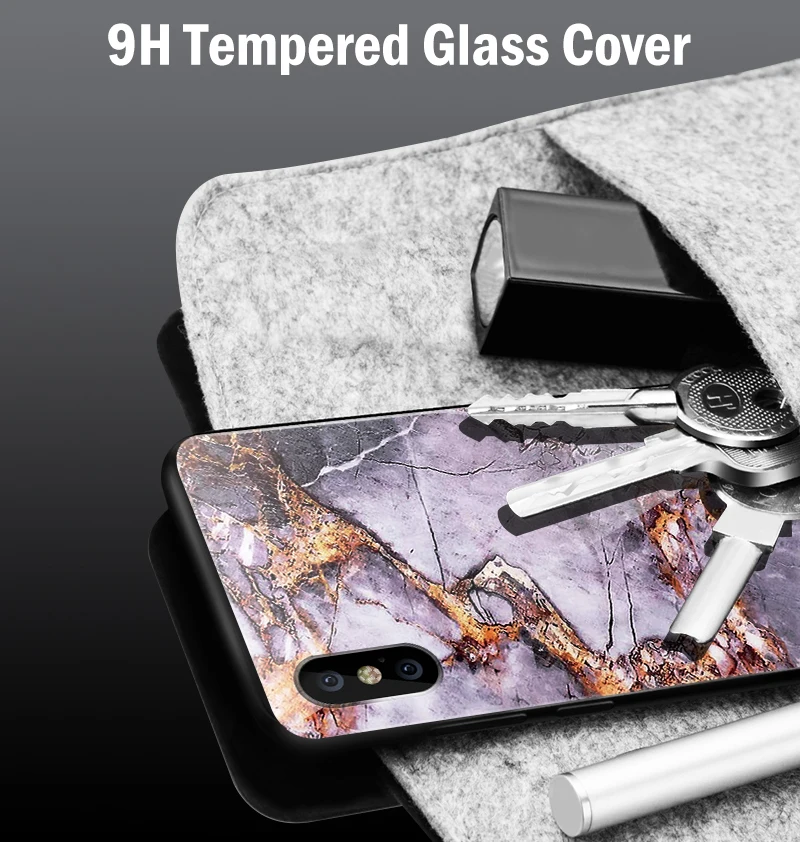 Для iPhone 5S, se, 6, 6 S, 7, 8 Plus XR XS макс. закаленное стекло чехол для Meizu M5 M6 M8 M9 Примечание 16th плюс Чехол ударопрочный жесткий защитные чехлы