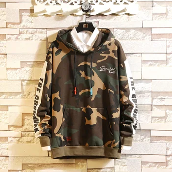 

2020 AUTUMN Spring Fashion High Quality Sweatshirt Men Hip Hop Long Sleeve Pullover Hoodies Sweatshirt Clothes