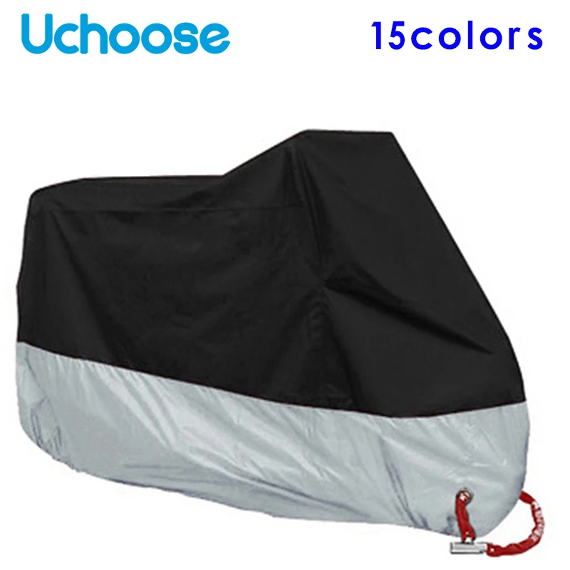 Cubierta Universal para motocicleta, Protector UV de tela para exteriores, a prueba de polvo, impermeable, previene la nieve, M-4XL, para todas las estaciones