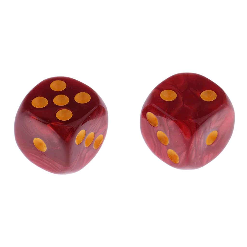 10 Pieces Plastic 6-sided Digital Dice D6 for Party Bar Table Game Accessory Gaming Dice Birthday Parties Board Game