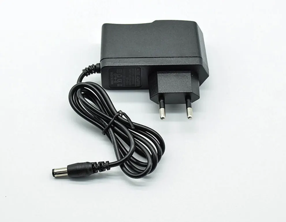 12V0. 5A AC 100 V-240 V преобразователь Мощность адаптер AC/DC 12V 0.5A 500mA Питание ЕС штекер постоянного тока 5,5 мм x 2,1 мм