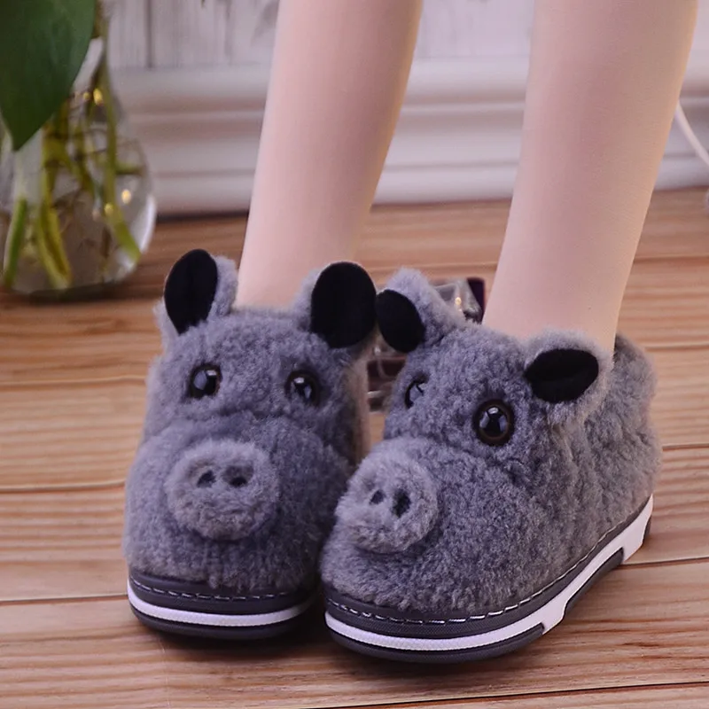 Botas de nieve para nignas invierno calido punta redonda zapatos nignos negro Rosa botas suaves tamamino Zapatillas de para nigno - Цвет: Черный
