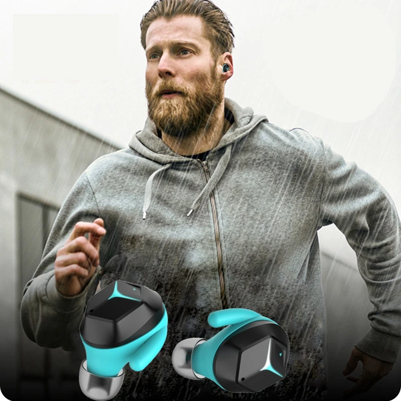 JHUR V5.0 Bluetooth наушники Aptx TWS беспроводные Bluetooth наушники стерео Спорт сенсорное управление наушники с микрофоном