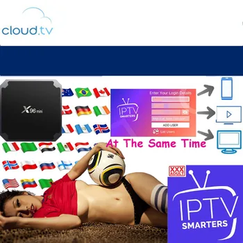 

TV box 1 Year world HD IPTV Europe Italy Spain m3u Smart TV Enigma support 3 devices at same time