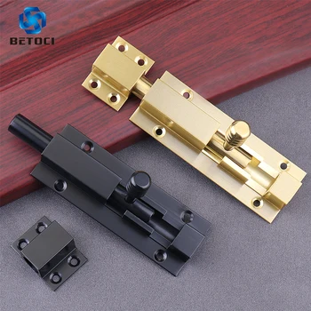 

BETOCI Solid aluminum alloy latch lock stainless steel lock old-fashioned lock lock anti-theft latch latch door bolt hardware