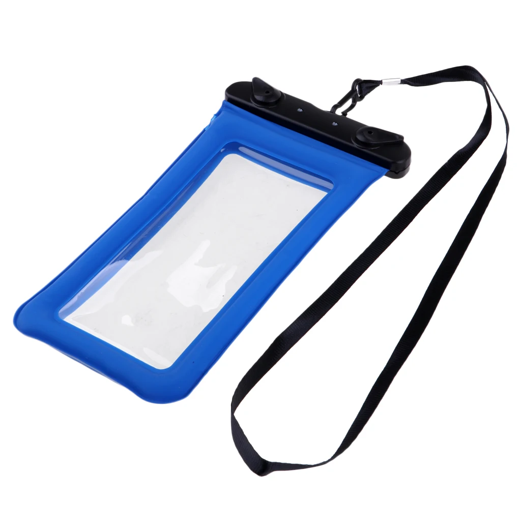 Universal Waterproof Air Bag Floating Phone Case Dry Pouch Bag With Lanyard