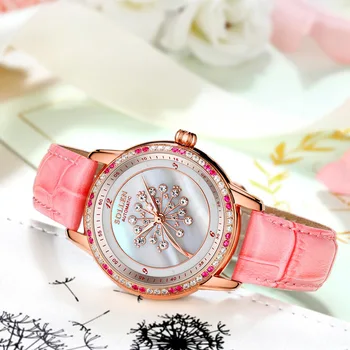 

Fashion Casual Luminous Women's Watch Luxury Quality Dandelion Waterproof Automatic Mechanical Women's Watch SL408