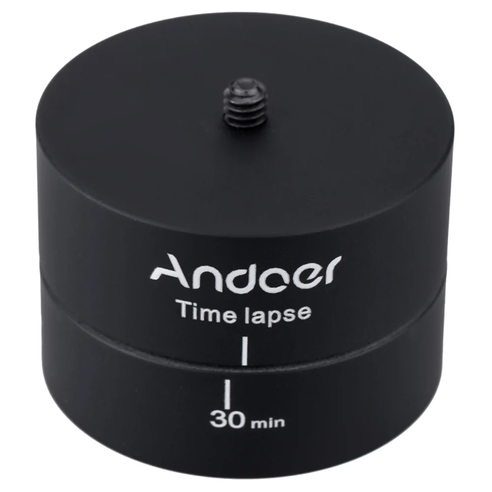 Andoer 360 градусов панорамирование Поворотный штатив шаровая Головка замедленная съемка стабилизатор Штатив Адаптер для Gopro цифровая зеркальная камера аксессуары