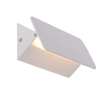 

Modern 9W White Flexible Adjustment Reversible LED Wall Light Flexible High Brightness Bedside Bathroom Interior Wall Light