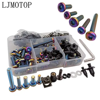 

M5 M6 Aluminum Bolts Motorcycle Fairing Screws high quality Fastener for Yamaha YZ 80 85 125 250F 450F 250X 250FX 450FX WR450F