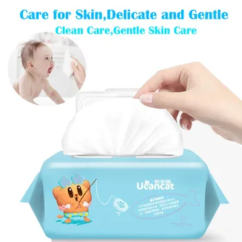 

Wet Wipe Tissue Clean Hand Health Care 80 Wipes/Pack baby wet wipes box Toallitas Desinfectantes