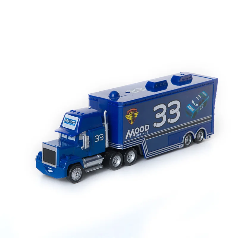 Автомобили disney Pixar Тачки 2 3 игрушки № 64 Mack Uncle Truck Lightning McQueen Jackson Storm 1:55 литой модельный автомобиль игрушки детские подарки