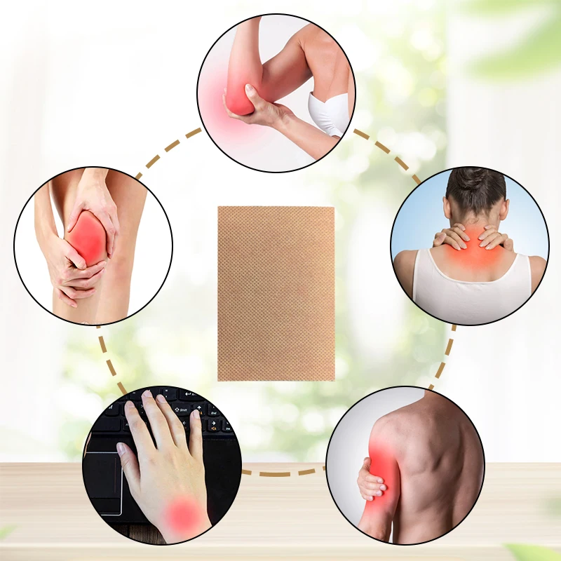 48pcs/6bags Chinese Medical Tiger Balm Joint Pain Patch Killer Body Back Relax Neck Back Body Pain Massage Pain Plaster A199