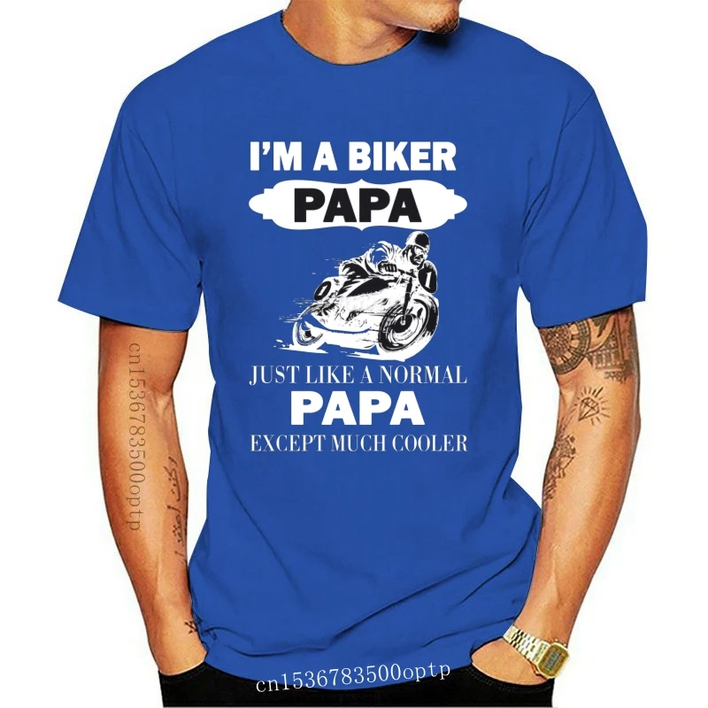 biker papa t shirt