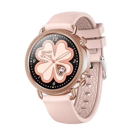 Fashion Smart Watch Women Fitness Sport Watches Heart Rate Blood Pressure Blood Oxygen Monitor MYFULONN IP67 Waterproof 2021