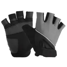 1 пара, женские и мужские Перчатки для фитнеса, для упражнений, защита ладоней, для фитнеса, для тяжелой атлетики, Нескользящие, велосипедное снаряжение