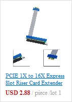 NVMe PCIe x4 x2 M.2 NGFF SSD к PCI Express x1 адаптер для конвертера PCIe x1 к M.2 новое поступление