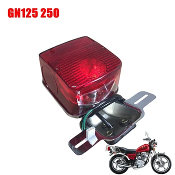 

Free shipping moto accessory GN250 taillight assembly for Suzuki GN125 motorcycle taillight assembly Brake lights Safety lights